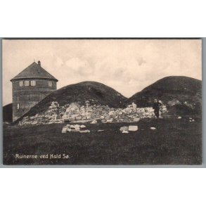 Ruinerne ved Hald S� - Postkort - Ubrugt