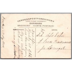 Ruinerne ved Hald - Postkort - Brugt