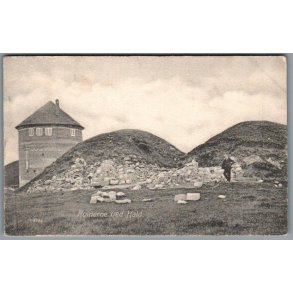 Ruinerne ved Hald - Postkort - Brugt