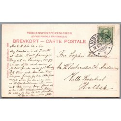 Viborg - Ruinerne ved Hald - Postkort - Brugt