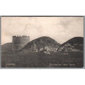 Viborg - Ruinerne ved Hald - Postkort - Brugt