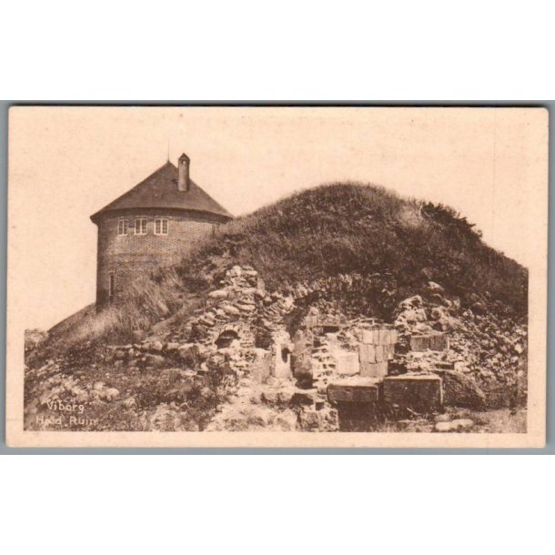 Viborg - Hald Ruin- Postkort - Ubrugt