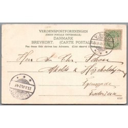 Viborg - Hald Ruiner - Postkort - Brugt