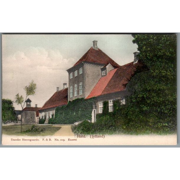 Hald (Jylland) - Danske Herregaarde F&B 209 - Postkort - Ubrugt