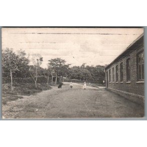 Gadeparti i Hald - Postkort - Brugt