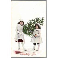 Julemrke 1916 p Postkort