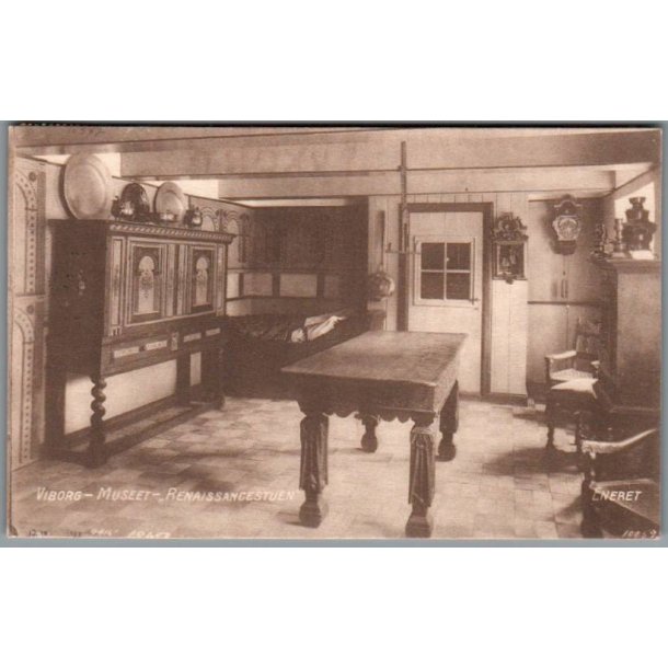 Viborg - Museet - Renaissancestuen - Postkort - Brugt
