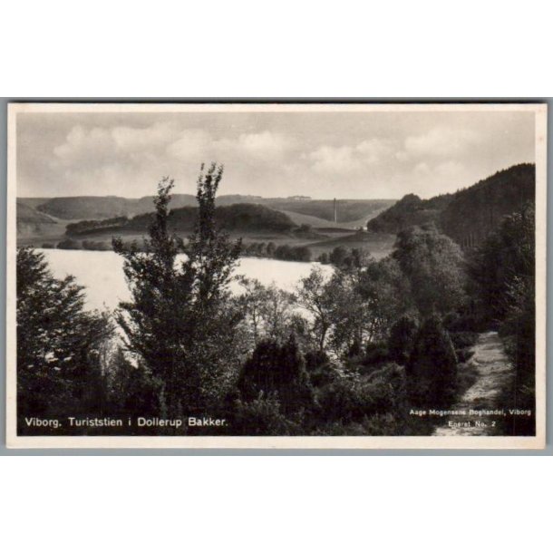 Viborg - Turiststien i Dollerup Bakker - Postkort - Brugt