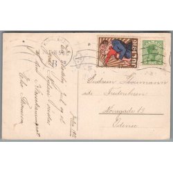 Julemrke 1916 p Postkort