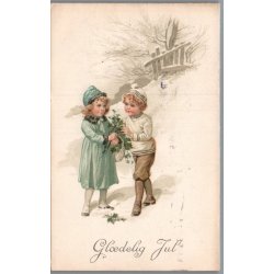 Julemrke 1916 p Postkort