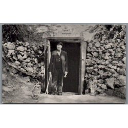 Indgangen til de gamle Kalkgrube i Daubjerg - Postkort - Ubrugt