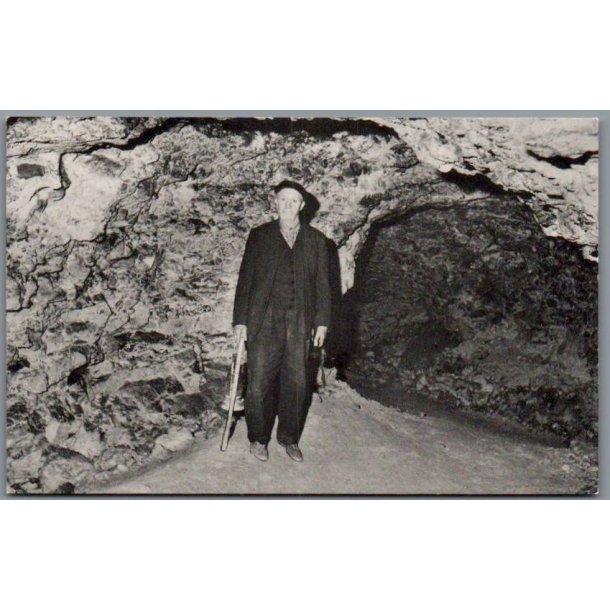 Jens Langknivs Hule i de gamle Klakgrube i Daubjerg - Postkort - Ubrugt