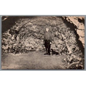 Jens Langknivs Stue i de gamle Klakgrube i Daubjerg - Postkort - Ubrugt