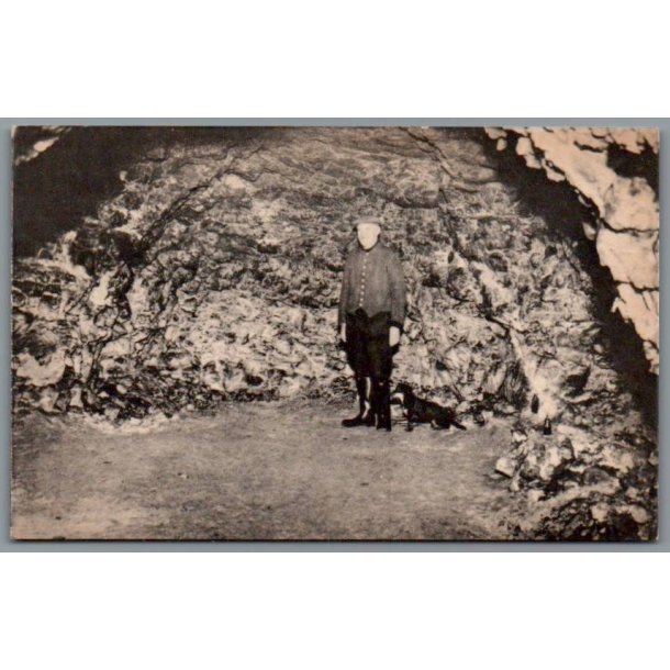 Jens Langknivs Stue i de gamle Klakgrube i Daubjerg - Postkort - Ubrugt