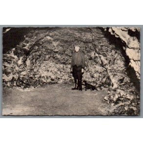 Jens Langknivs Stue i de gamle Klakgrube i Daubjerg - Postkort - Ubrugt