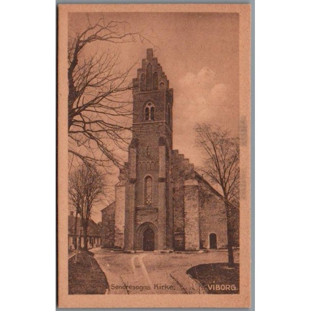 Viborg - S�ndre Sogn Kirke - Postkort - Ubrugt