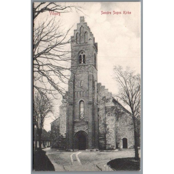 Viborg - S�ndre Sogn Kirke - Postkort - Ubrugt
