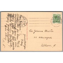 Det indre af S�ndre Sogn Kirke - Postkort - Brugt