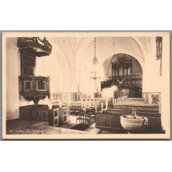 Det indre af S�ndre Sogn Kirke - Postkort - Ubrugt