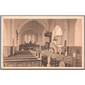 Viborg - Interi�r af S�ndre Sogn Kirke - Postkort - Ubrugt