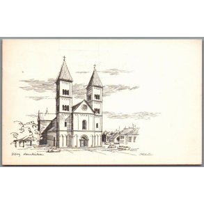 Illum - Viborg Domkirke - Postkort - Brugt