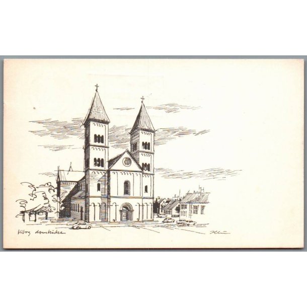 Illum - Viborg Domkirke - Postkort - Brugt