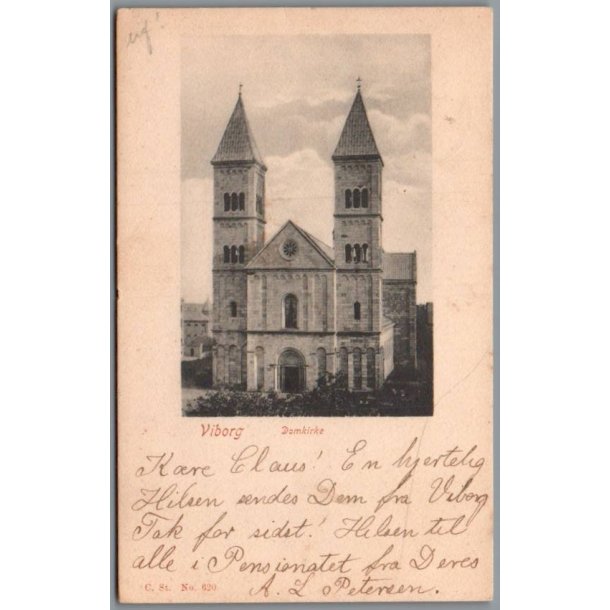Viborg Domkirke - Postkort - Brugt