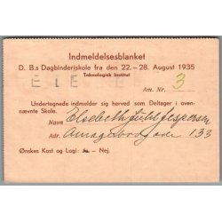 Kgl. Hof Blomsterhandler - Brdr. Wolff - Bredgade 4  - Helsagskort - Brugt