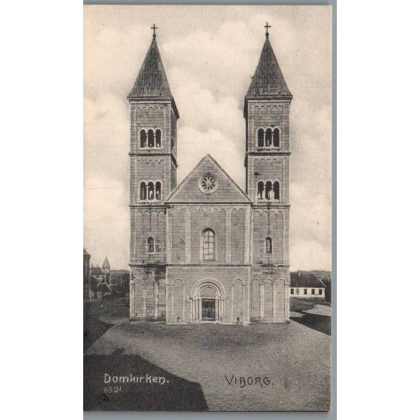 Viborg - Domkirken - Postkort - Brugt
