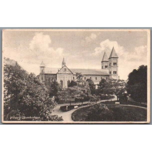 Viborg - Domkirken - Postkort - Brugt