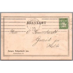 J�rgen Schjerbeck jun. - Kj�benhavn B. - Brevkort - Brugt