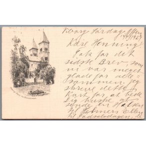 Viborg - Parti fra Domkirken - Postkort - Brugt