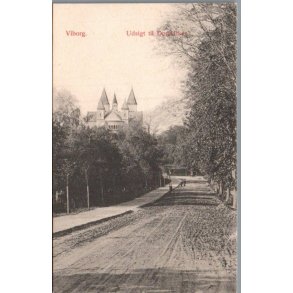 Viborg -  Udsigt til Domkirken - Postkort - Ubrugt
