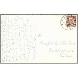 Viborg -  Udsigt mod Domkirken - Postkort - Brugt