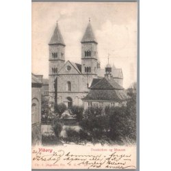Viborg -  Domkirken og Mus�et - Postkort - Brugt
