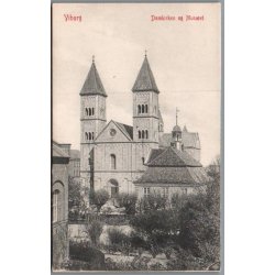 Viborg -  Domkirken og Mus�et - Postkort - Brugt