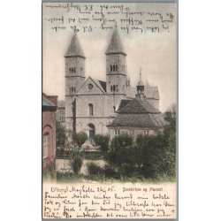 Viborg -  Domkirken og Mus�et - Postkort - Brugt