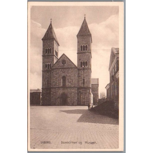 Viborg -  Domkirken og Mus�et - Postkort - Ubrugt