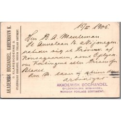 Akademisk Boghandel - K�benhavn K. - Brevkort - Brugt