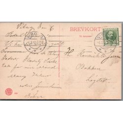 Viborg Domkirke set fra S�en - Postkort - Brugt