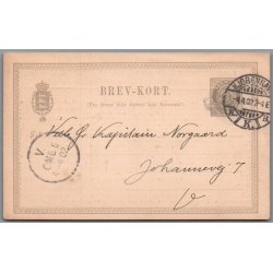 Foreningen af Officerer udenfor aktiv Tjeneste  - Brevkort - Brugt