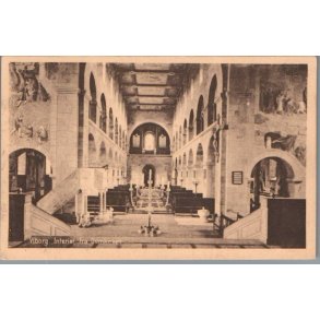 Viborg - Interi�r fra Domkirken - Postkort - Ubrugt