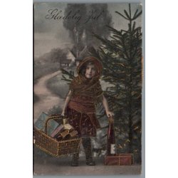 Julemrke 1916 p Postkort