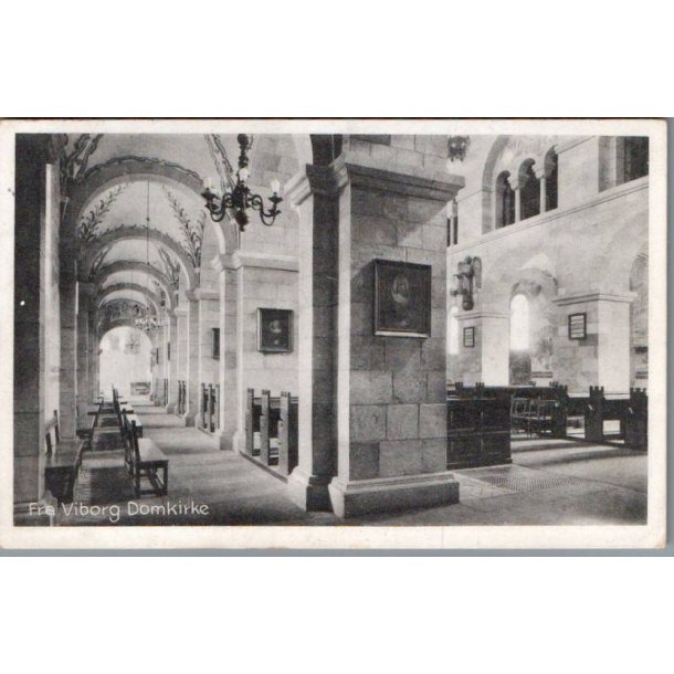 Fra Viborg Domkirke - Postkort - Brugt