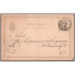 Foreningen af Officerer udenfor aktiv Tjeneste  - Brevkort - Brugt