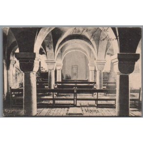 Kryptkirken - Viborg - Postkort - Brugt