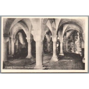 Viborg Domkirke - Krypten under H�jkoret - Postkort - Ubrugt
