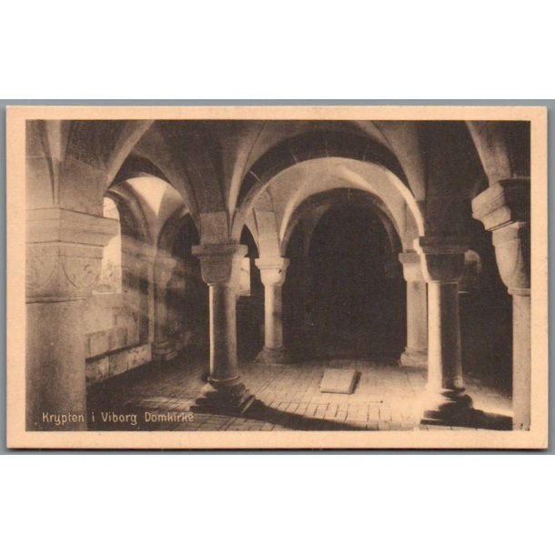 Krypten - Viborg Domkirke - Postkort - Ubrugt