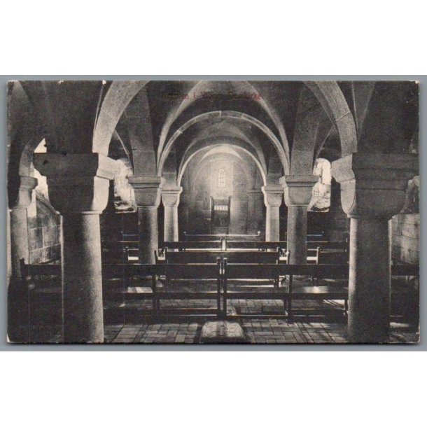 Krypten - Viborg Domkirke - Postkort - Brugt