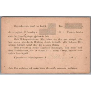 Kj�benhavns Belysningsv�sen - Brevkort - Brugt